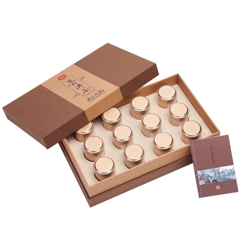 葛洪大道GHS-00430小罐普洱茶（熟茶）180克（15g*12罐）单位：盒  